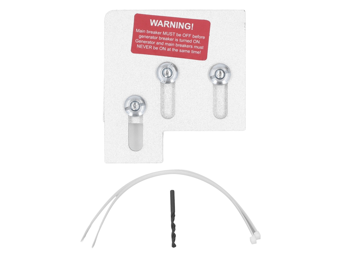 Kit De Intertravação De Gerador Sd200a Compatível Com Painéis Square D Qo 150 200a 1 3/8 Espaçamento