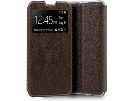 Funda para Samsung Galaxy A51 COOL Flip Cover Castaño