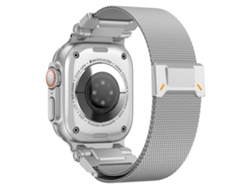 Correa plateada XIAOMOYU para Apple Watch (44/45/49 mm)