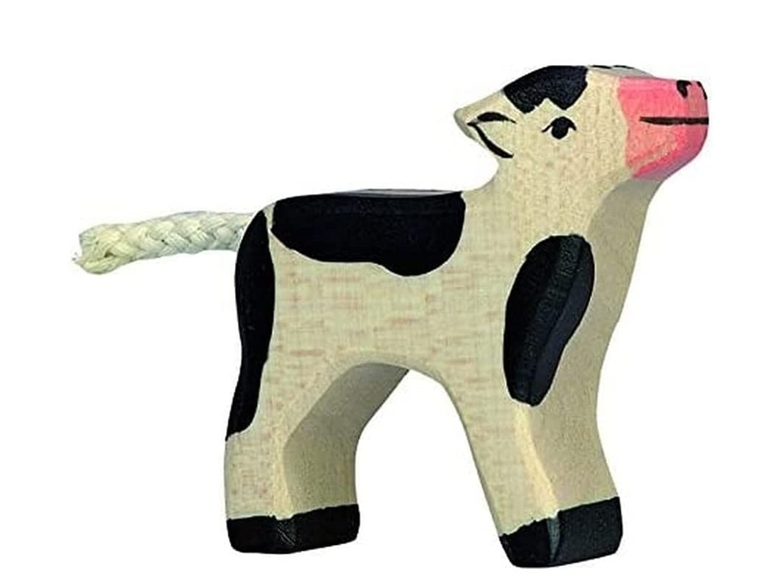Figuras de Acción HOLZTIGER (Madera - Negro - 6 x 1,9 x 6 cm)
