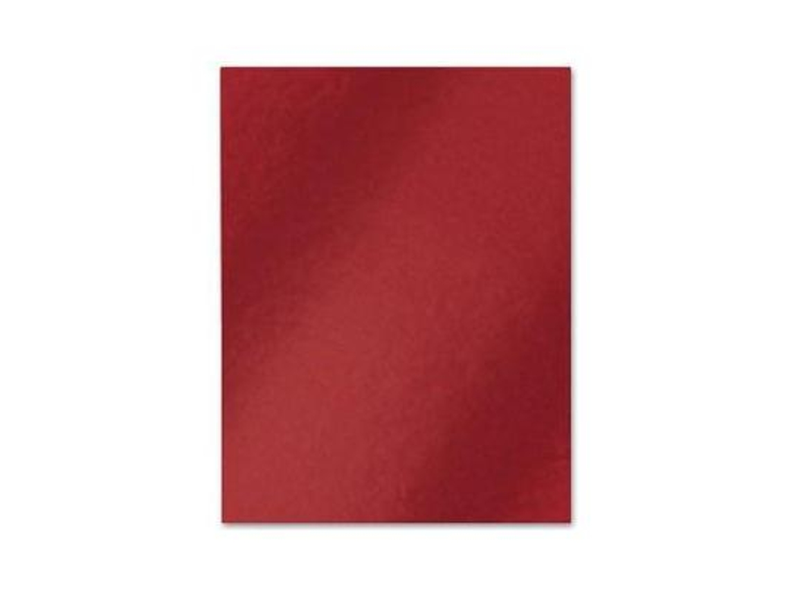 Cartolina Metalizada Liderpapel 50X65 Cm, 235 Grs, Vermelha