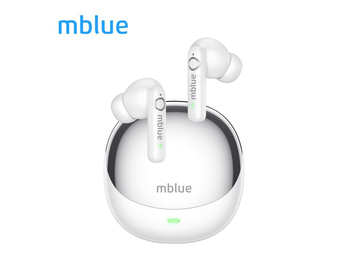 Auriculares Inalámbricos Mblue Ar09 Bt5.4 Con Cancelación De Ruido, Resistentes Al Agua Y Con Micrófono Para Deportes.