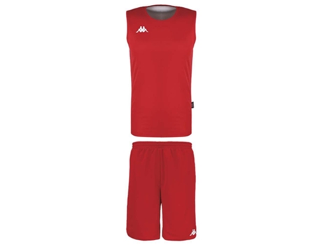 Equipo Completo para Hombre KAPPA Cairosi Rojo para Baloncesto (XXL)