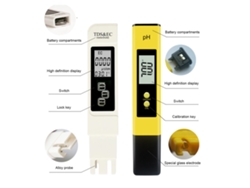 Lápiz Medidor De Calidad Del Agua Para Ph, Ec Y Tds Con Pantalla Digital De Alta Sensibilidad Y Diseño Portátil.