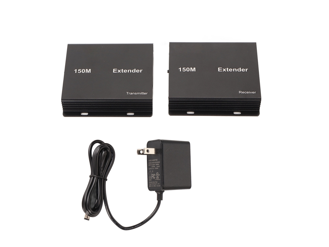 Extensor De Interfaz Multimedia De 150m Hd 1080p 60hz Con Soporte Para Poc Y 3d. Enchufe Estadounidense.