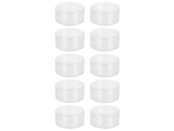 Juego de 10 cajas de almacenamiento para piezas de relojería, 8 cm