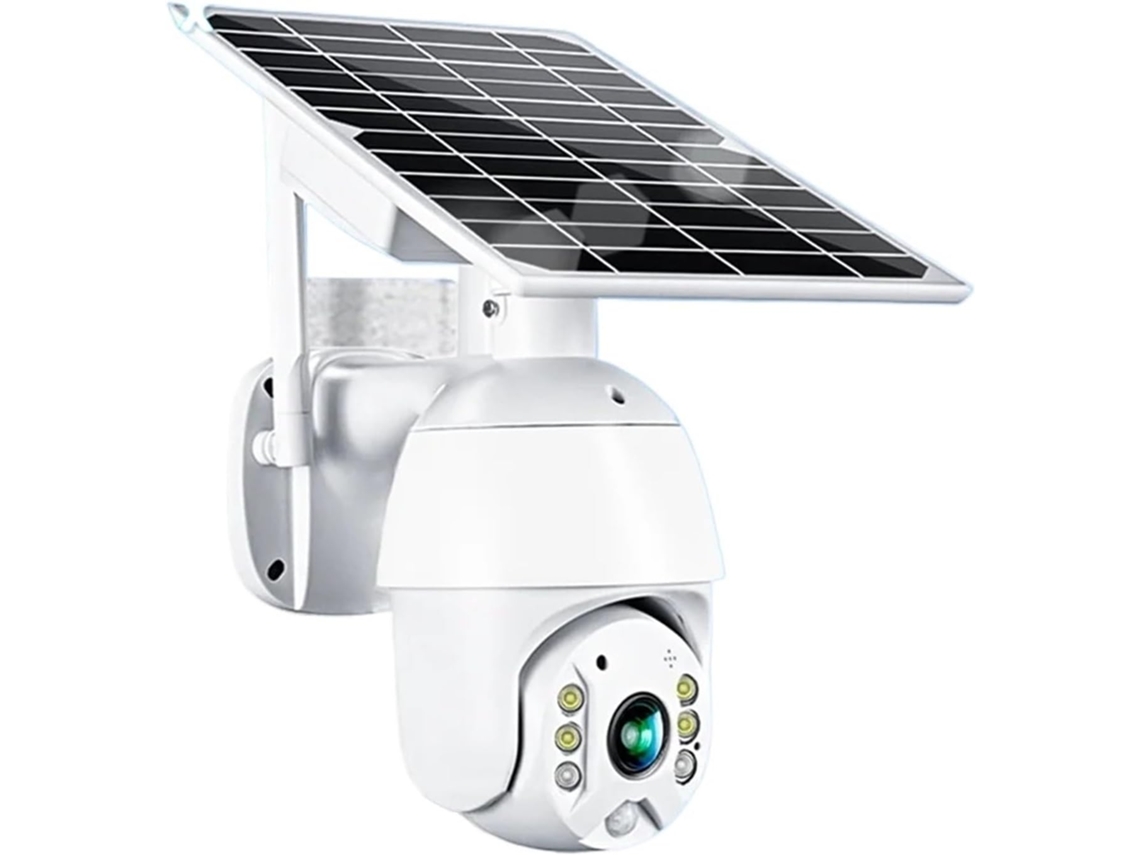 Cámara De Seguridad Ip Inalámbrica Para Exteriores 4g Con Energía Solar, Resolución 1080p Y Batería.