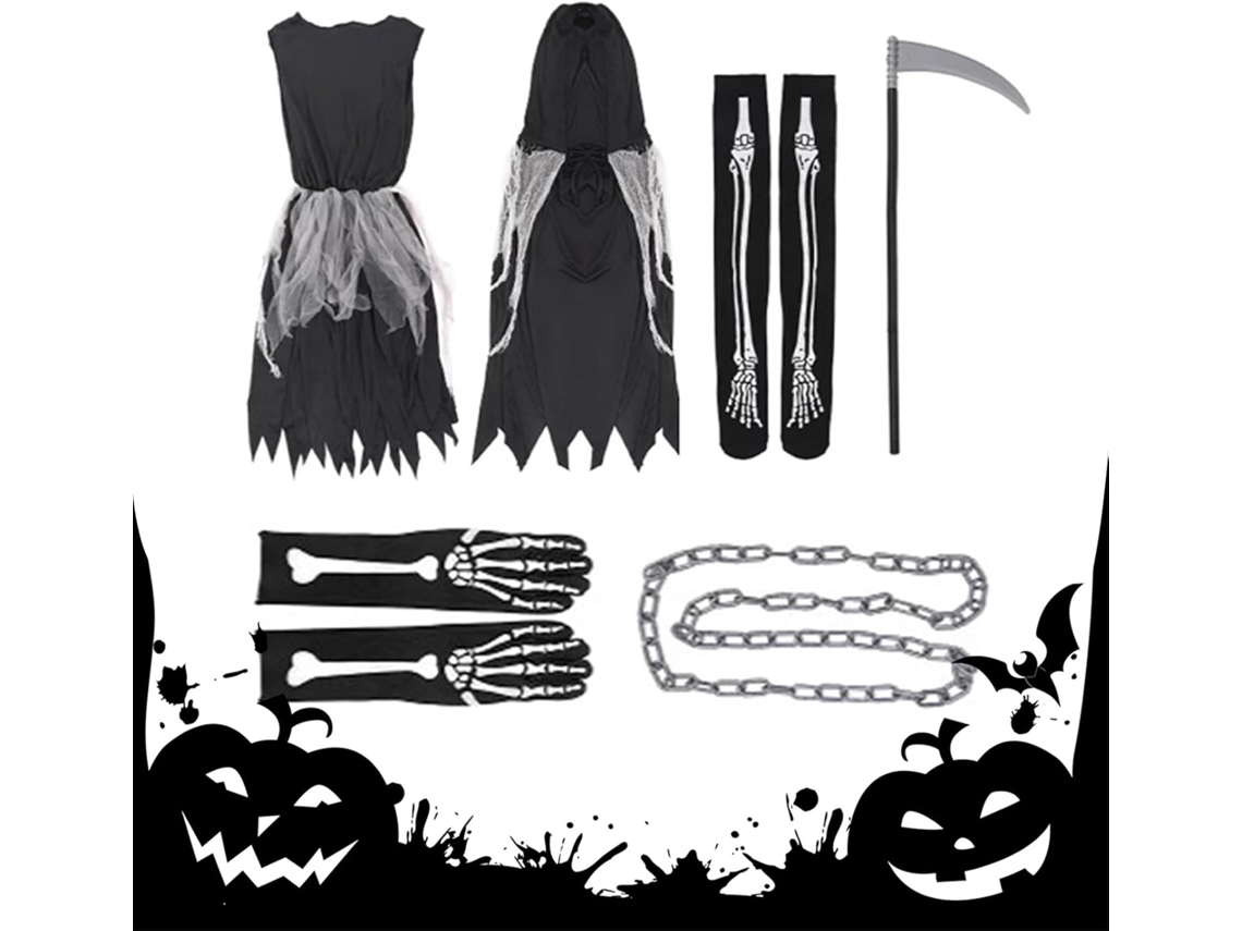 Disfraces de Halloween para niños, atuendos aterradores para niños, accesorios de disfraces, Vayotoy aterrador