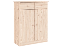 Zapatero Alto 77x35x96 cm Madera Maciza de Pino EXCLUSIVO MAISON