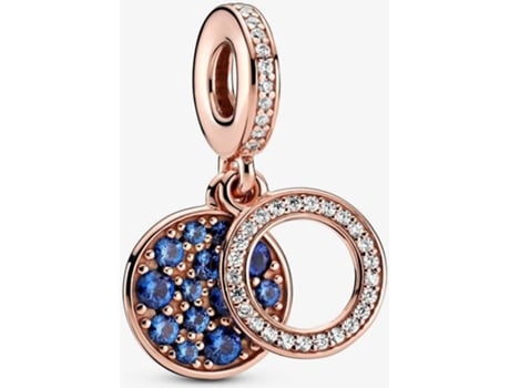 Charm PANDORA Disco (Plata - Rosa - Talla Única)