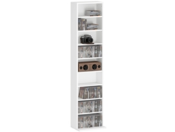 Estante Alto Blanco Para Cd/dvd