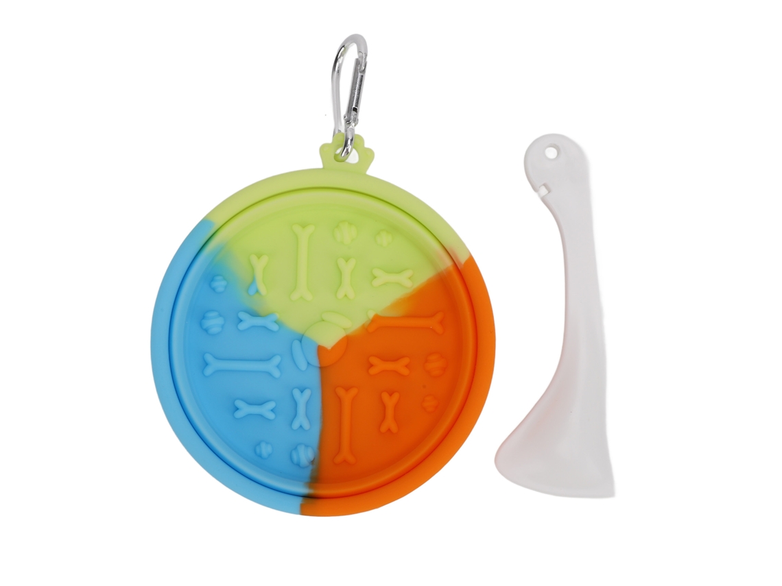 2026-taza Plegable Para Mascotas Silicona Portátil Comedero Bebedero Perros Gatos Para Viajes Caminatas Al Aire Libre