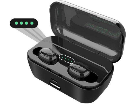 Auriculares Azultooth True Inalámbrico WM2295 (In Ear - Micrófono - Blanco)
