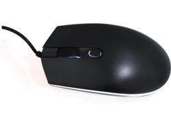 Ratón Usb Juegos Cable Iluminación Pc Portátil Accesorio Ergonómico Cómodo Oficina Online Negro Bar