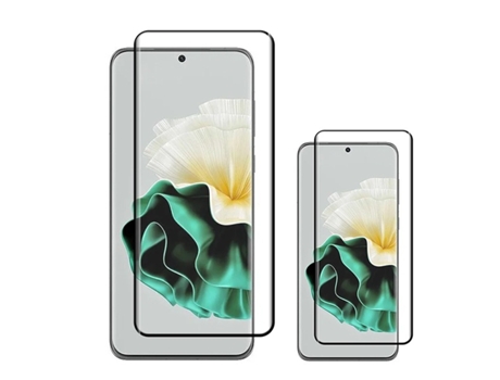 Conjunto de Protectores de Pantalla Vidros Temperados Full Cover para Oppo Oppo Reno12 PHONECARE Negro (2un)