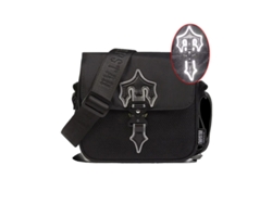 Bolso Trapstar, bolso de hombro unisex Niche Bgtg (logotipo reflector negro)