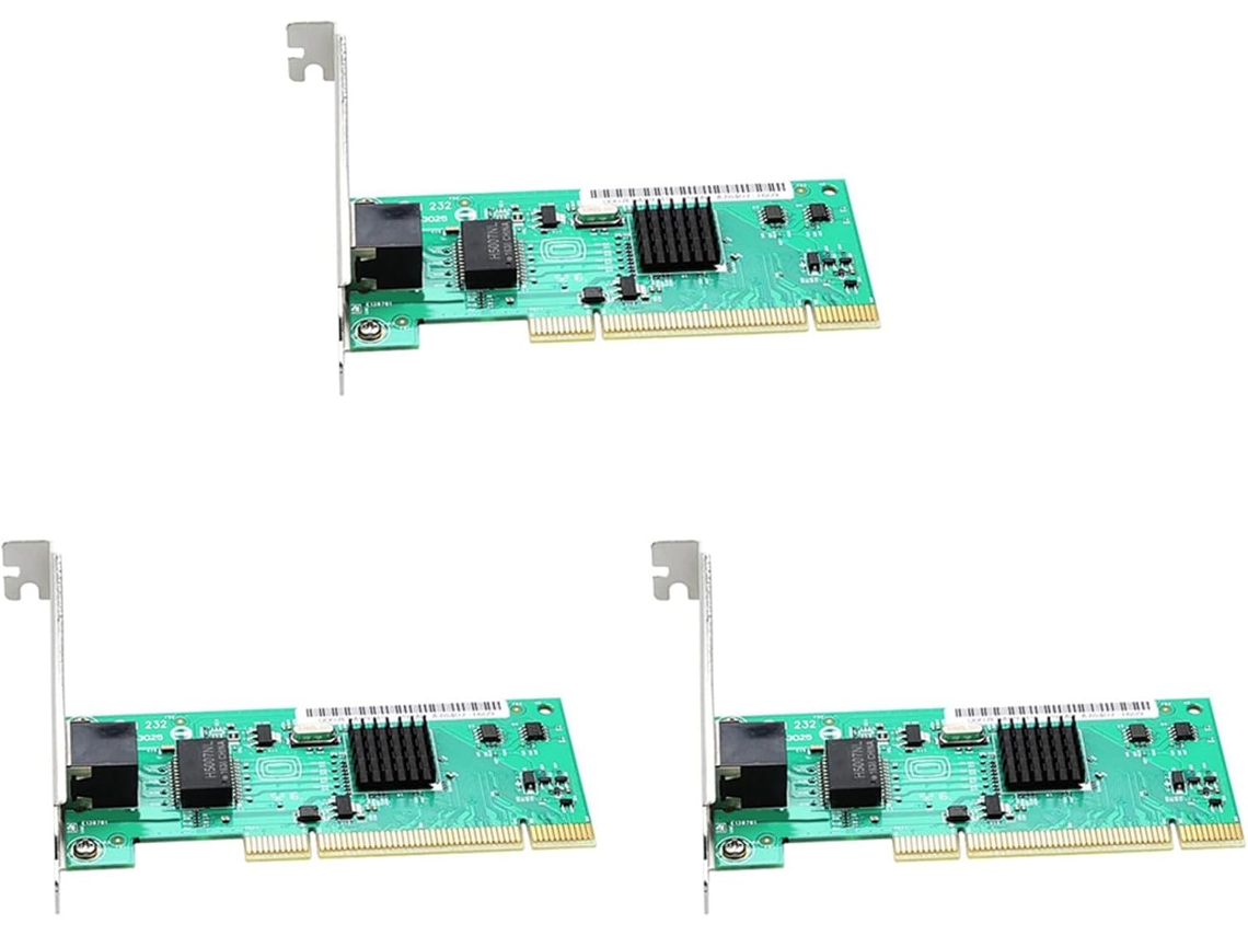 Adaptador de tarjeta de red PCI Gigabit SFUSHOS 3x 82540 de 1000 Mbps con puerto de disco