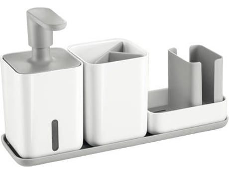 Organizador de Lavavajillas TESCOMA Puro (Gris - Plástico)