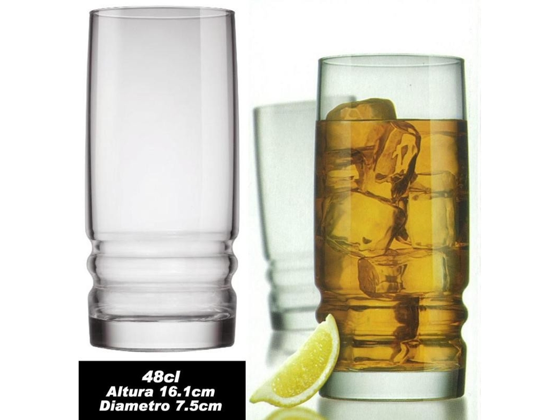 Vasos metropolitan 48 cl pack 4