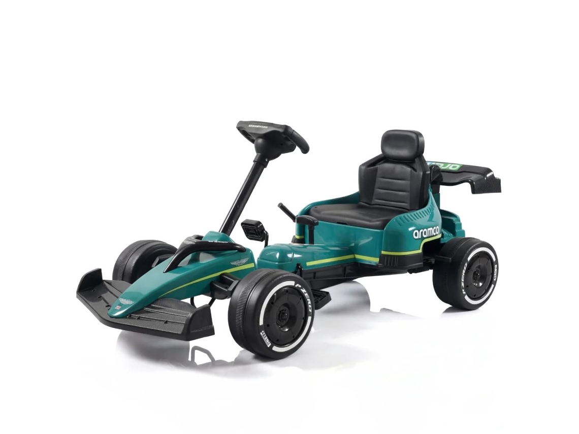Go Kart A Pedales Infantil - Aston Martin Fórmula 1 - 3 A 6 Años - Verde
