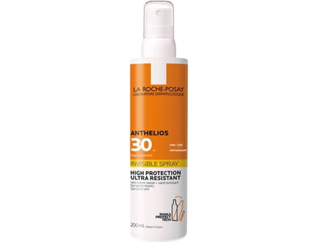 Protector Solar LA ROCHE POSAY Anthelios Invisible Spray SPF30 (200 ml)
