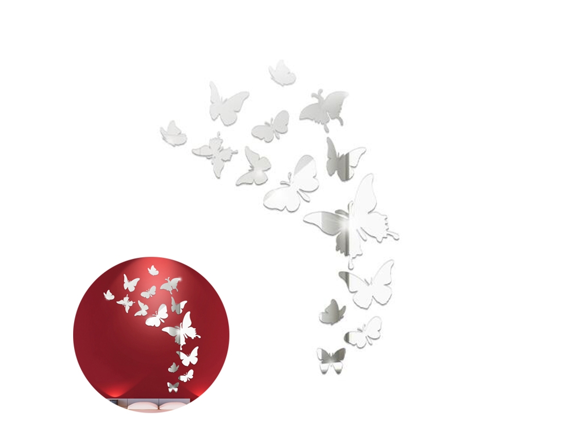 25 adhesivos de burbujas 3D decoración de pared acrílica Kofihety