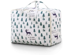 Bolsa De Almacenamiento Para Ropa Y Edredones, Grande Plegable Con Mango, Impermeable Y Antipolvo