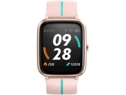 Reloj inteligente con GPS y monitor de actividad física con monitor de frecuencia cardíaca Yizhood (rosa)