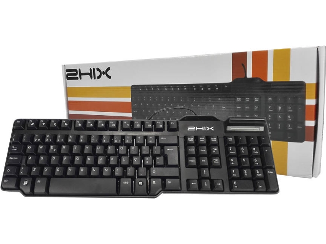 Teclado 2HIX lector Tarjetas