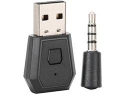 Transmisor universal, adaptador receptor de auriculares inalámbricos, transmisor para PC para PS4/para Slim Rosewell