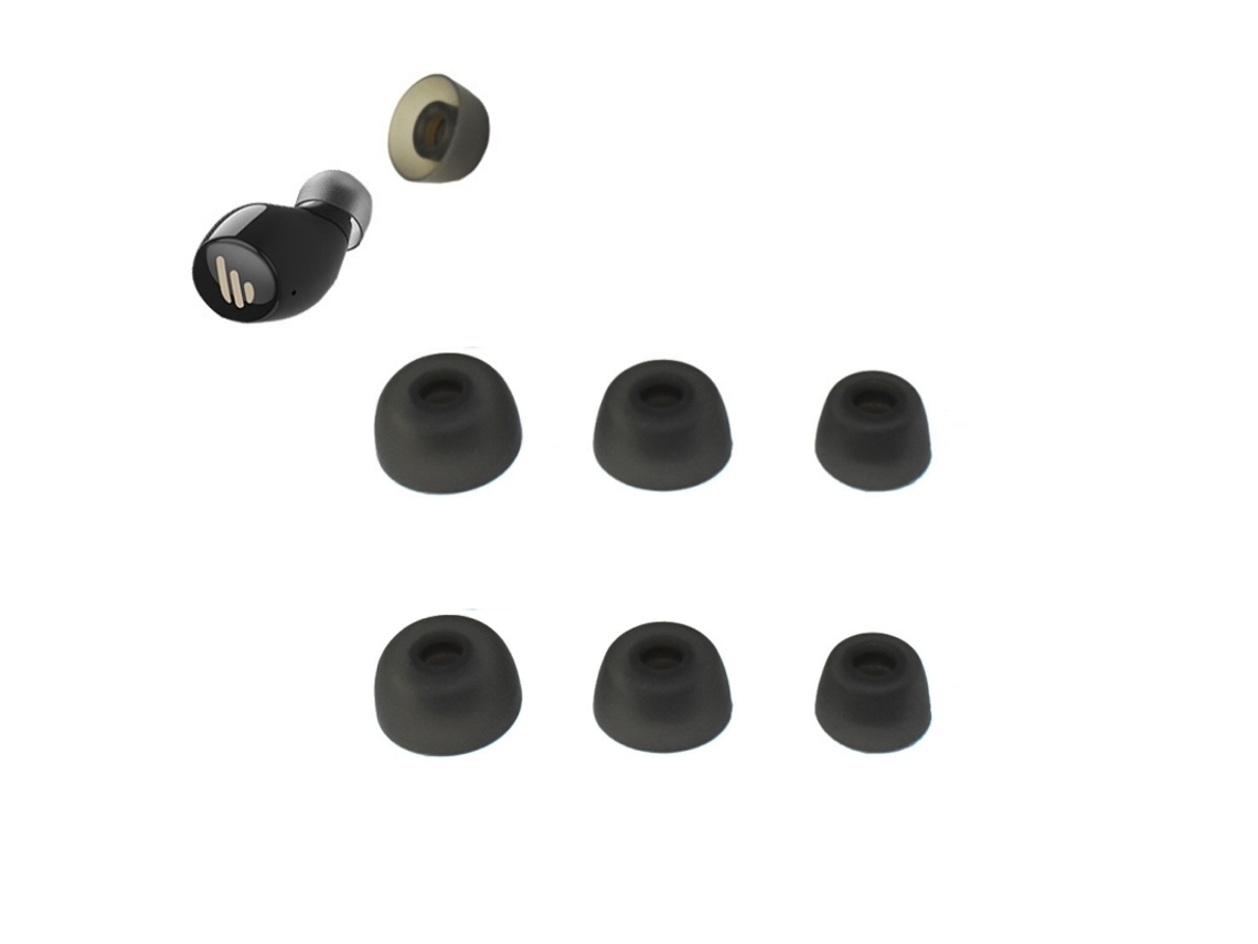 Tapones De Oídos De Silicona Para Jabra Elite 75t/ 65t/ Active/sport Evolve, S/m/l Gris