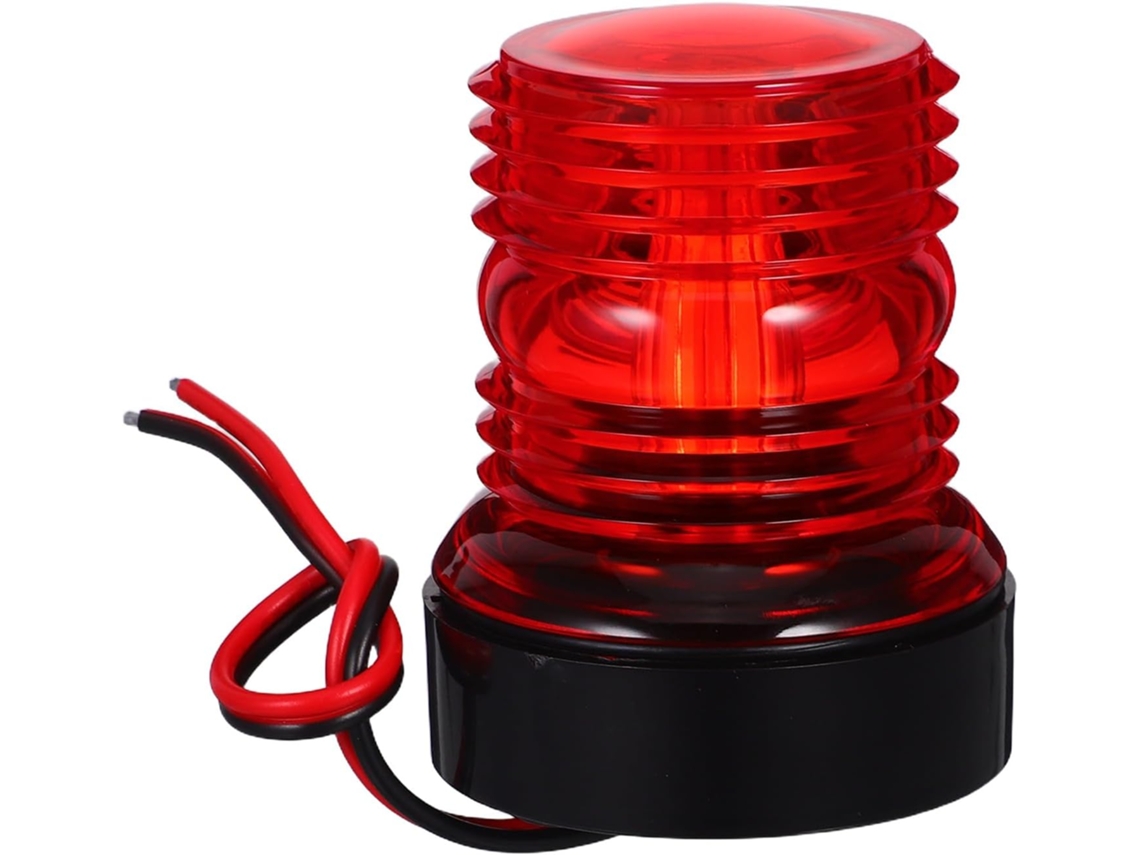 Luces De Navegación Led Rojas De 3w Resistentes Al Agua