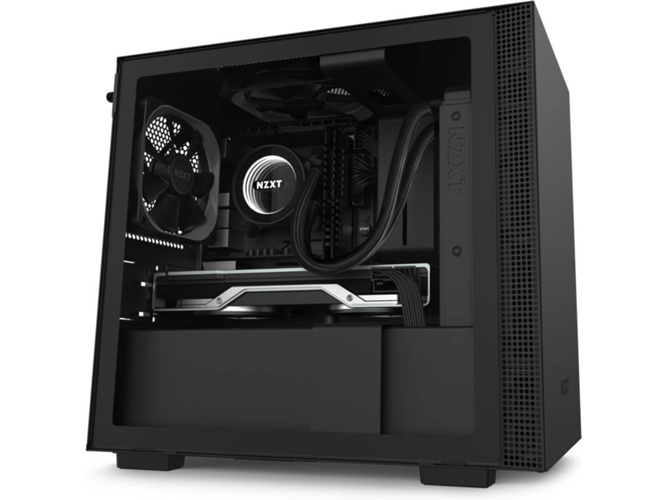 Caja PC NZXT H210 (Mini ITX Tower - Negro Fosco)