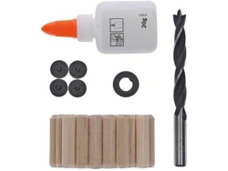 Conjunto de Tacos BOSCH de Madera - 27 Un - 10 mm