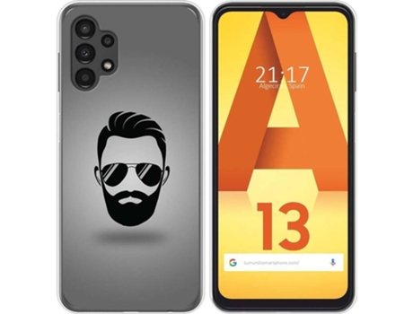 Carcasa para Samsung Galaxy A13 4G TUMUNDOSMARTPHONE Dibujos Barba Multicolor