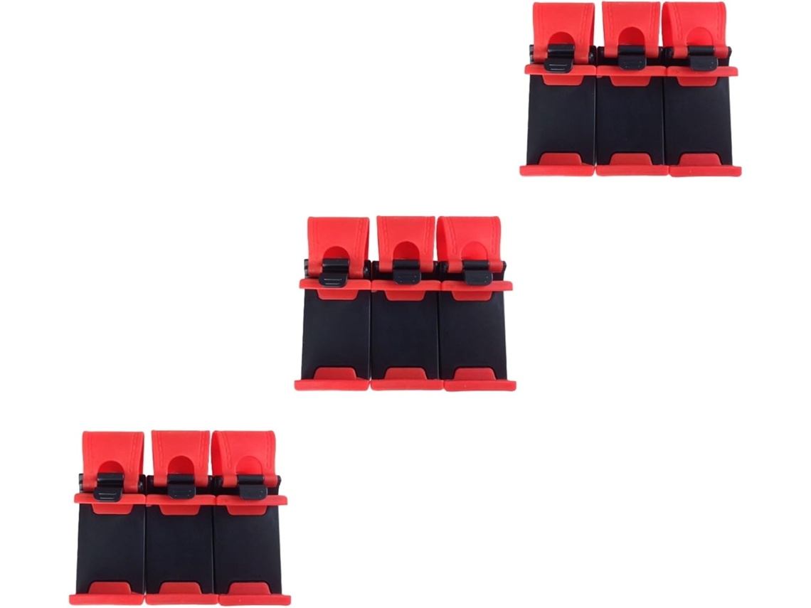 9 Piezas De Soportes Portátiles Para Teléfono De Coche Con Clip Para Volante, Para Conducir Cómodamente.