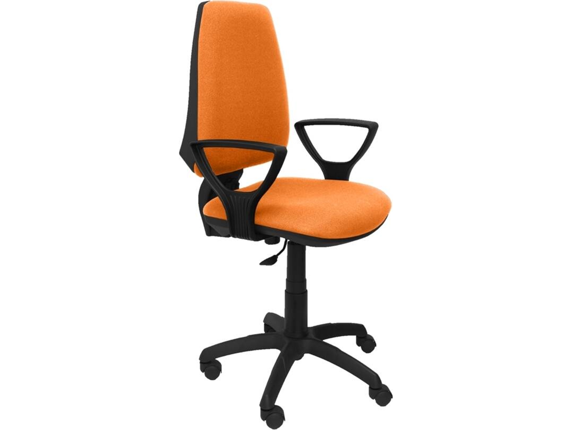 Silla de Escritorio Operativa PYC Elche CP Naranja BF (Brazos Fijos - Tejido)