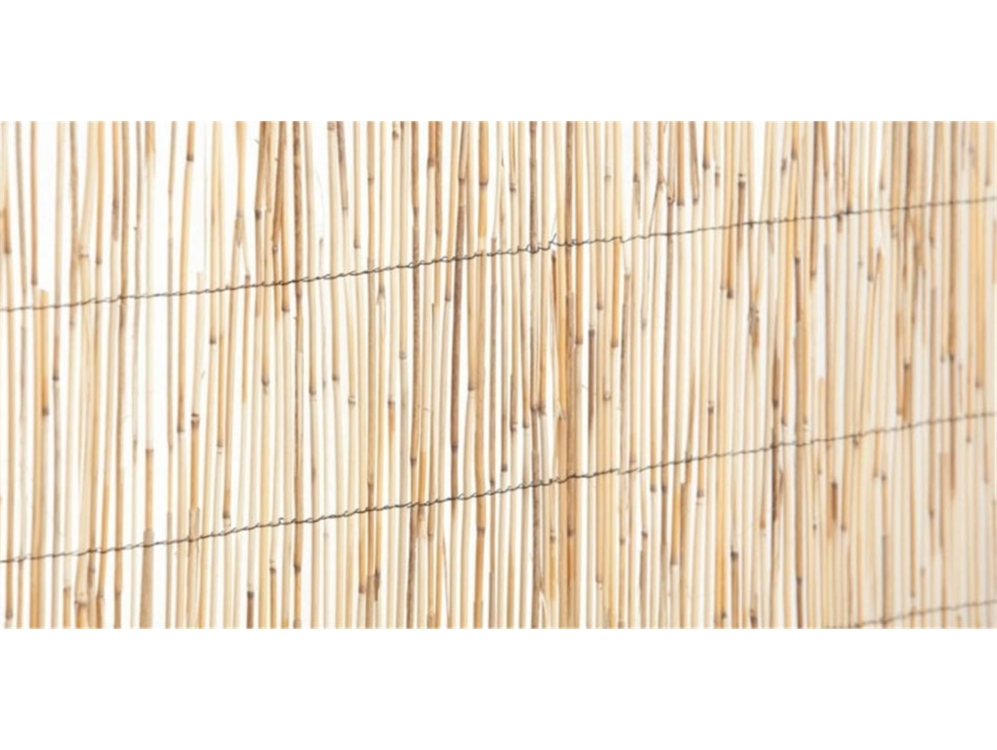 Jardin202 - Cañizo Natural Bambu Fino | Cerramiento Ecológico Para La Decoración De Jardín 1x5m | 1x5m ()