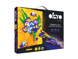 Kit Pintura 3D Sensory Art OKTO 30X40Cm Lirios K10007