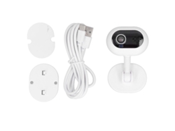 Cámara De Seguridad Wifi Hd 1080p Con Visión Nocturna, Detección De Movimiento Y Audio Bidireccional.