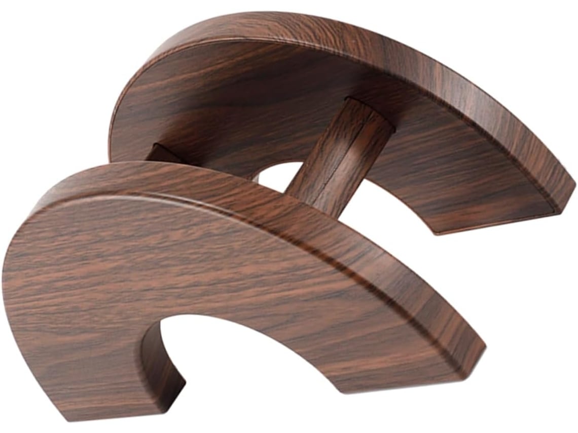 Soporte Para Filtros De Café Con Su Fino Acabado Y Diseño Vetas Madera Este Es Exquisito Práctico Contenedor