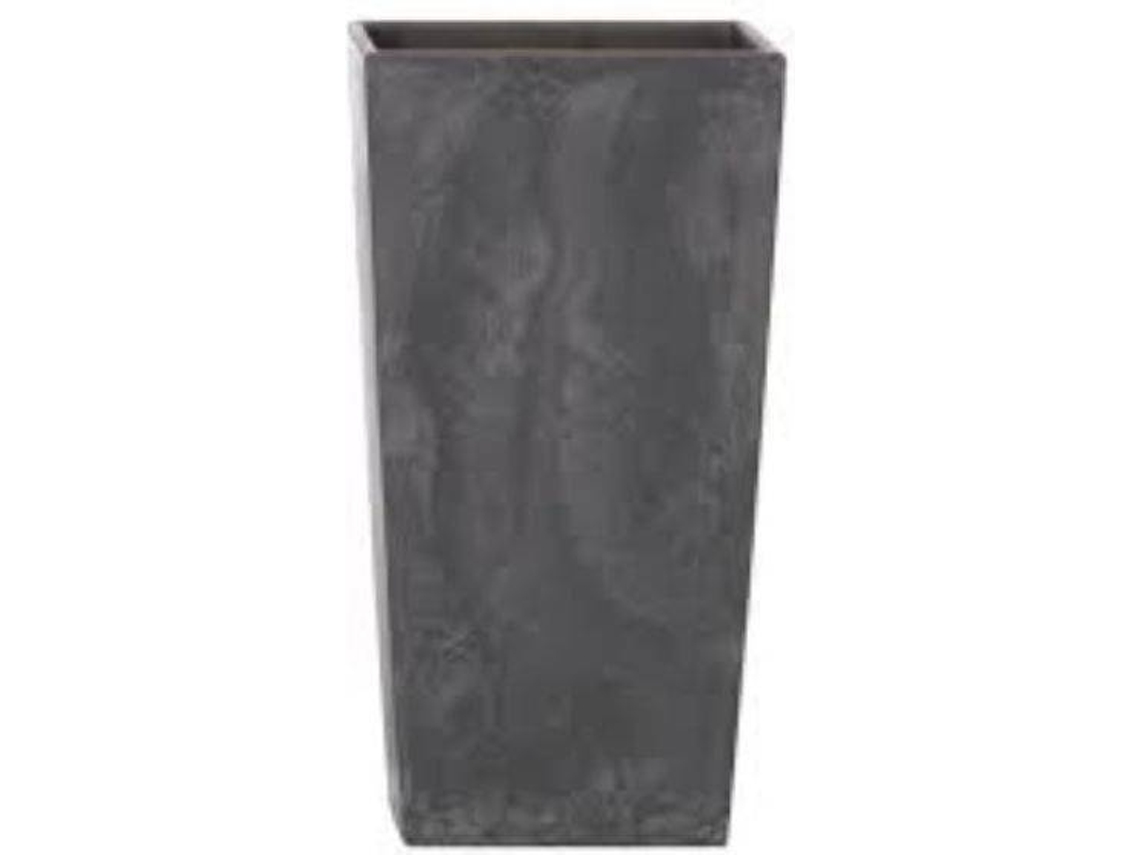 Maceta PROSPERPLAST Urbi Square Beton Efect (Gris - 17 x 17 x 32.5 cm)