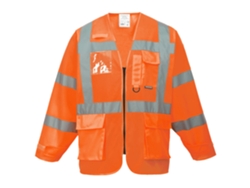 Chaqueta De Alta Visibilidad Executive Para La Seguridad Laboral Amarillo / Xl