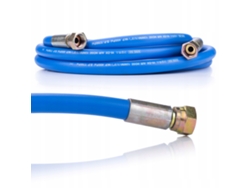 Manguera de alta presión de 5 m y 1/2'' – 4/17 psi | Durabilidad y precisión | Para proyector de mortero Rosfix