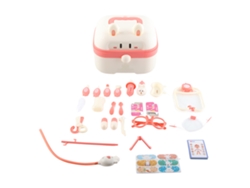 Juguetes De Médico Para Niños, Set Educativo De Enfermera Y Dentista, Simulador Rosa