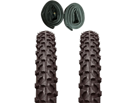 2 Neumáticos Bici Niños 16X1.75 2 Tubos Av