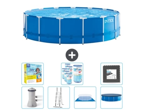 Piscina Tubular INTEX 28242GN-CB49 (16805 L - 457x122cm)