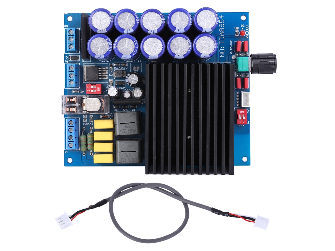 Placa De Amplificador Digital Hifi Tda8954th Módulo Estéreo De Alta Potencia 210wx2