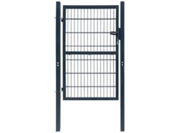 Puerta de valla 2D, 106 x 230 cm, antracita, DKD HOME DECOR (individual)