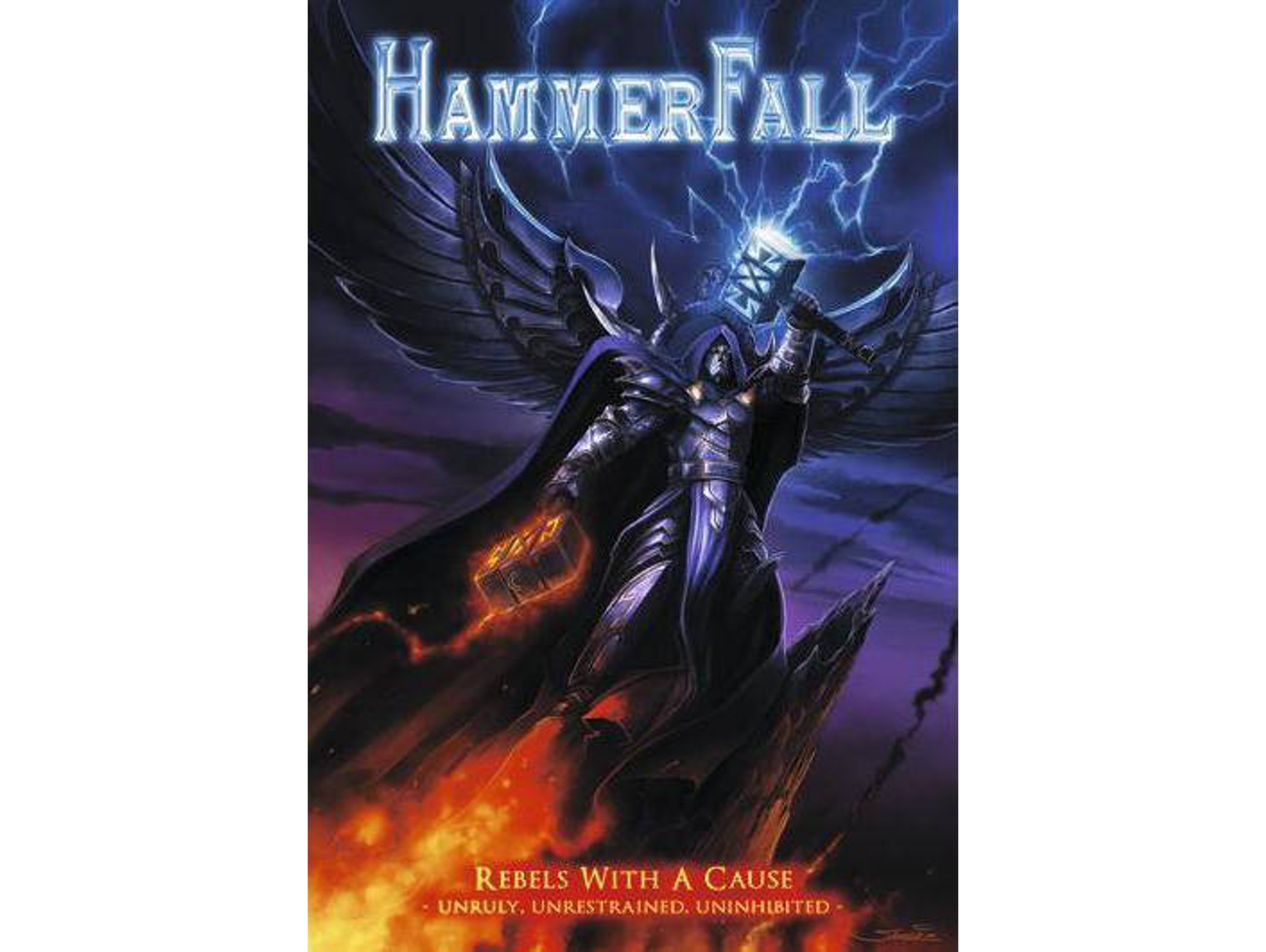 CD + DVD HammerFall - Rebels With A Cause (Unruly, Unrestrained, Uninhibited)